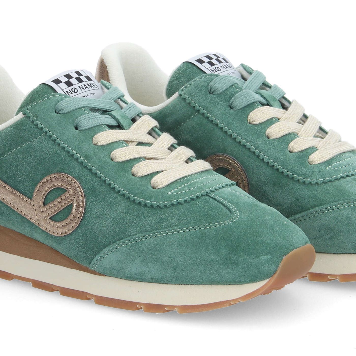 CITY RUN JOGGER W - SUEDE - VERT